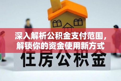 柳北深入解析公积金支付范围，解锁你的资金使用新方式