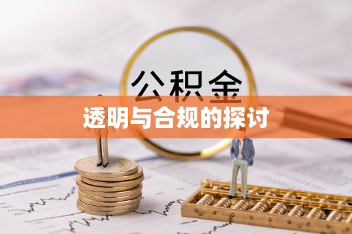 柳北透明与合规的探讨